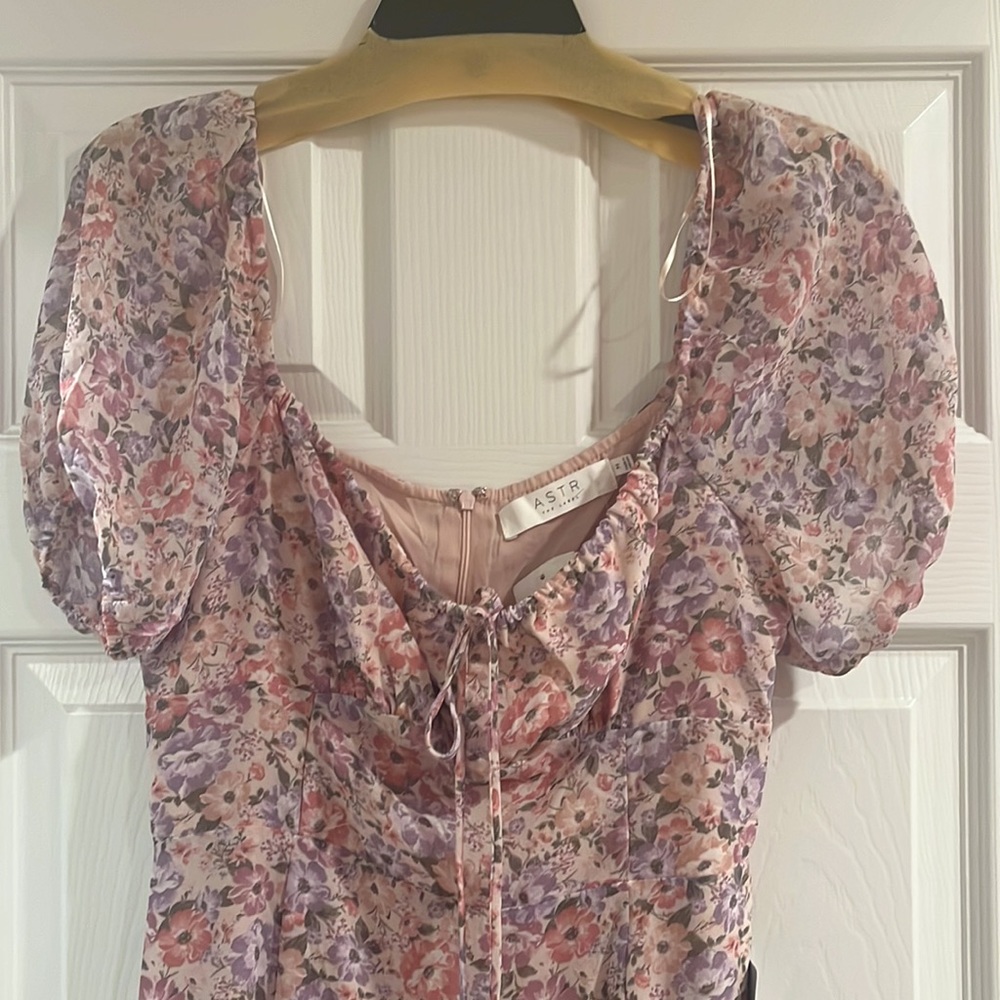 Astr Floral Maxi Dress